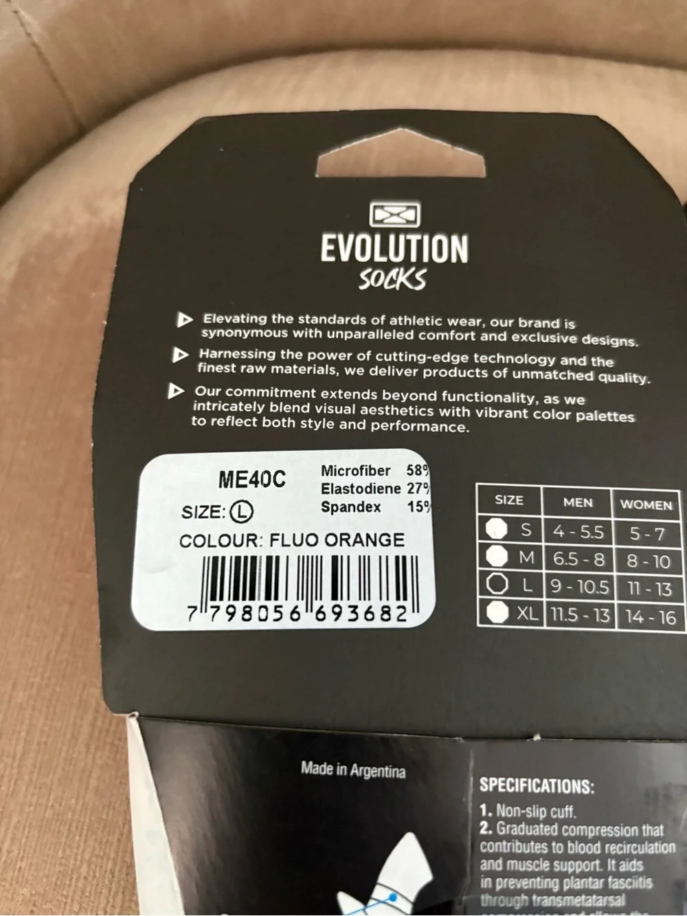 Evolution socks long
